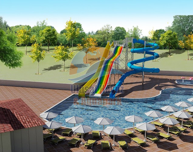Bakü / AZERBAIJAN - Merdekan Aquapark