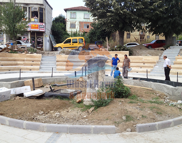 Düzce / TURKEY - Konuralp Municipality Ornamental Pool