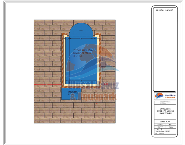 Zonguldak – Zonguldak / TURKEY - Simgehan Engineering Construction Villa Pool