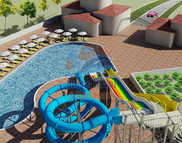 Bakü / AZERBAIJAN - Merdekan Aquapark